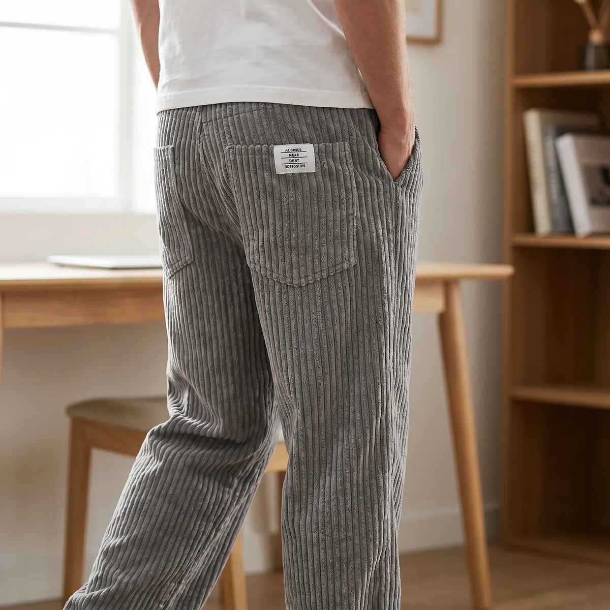 Adriano | Pantalones de terciopelo acanalado