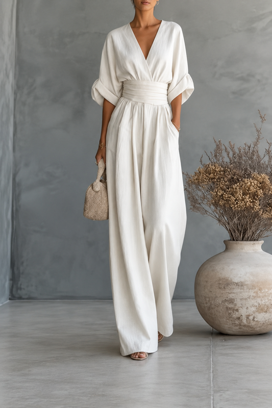 Risel | Mono elegante de pierna ancha