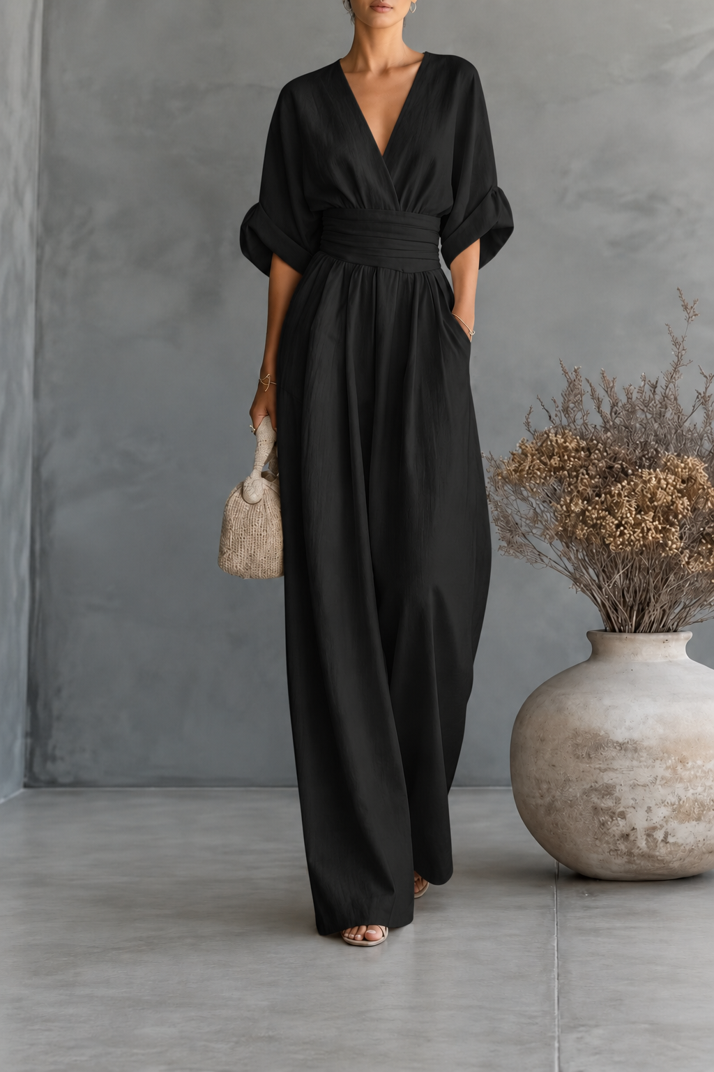Risel | Mono elegante de pierna ancha