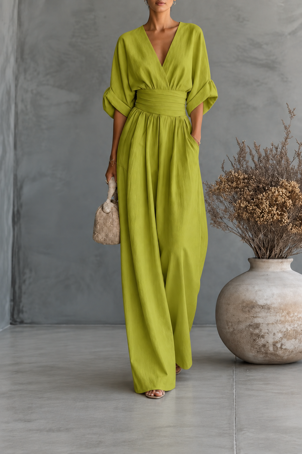 Risel | Mono elegante de pierna ancha