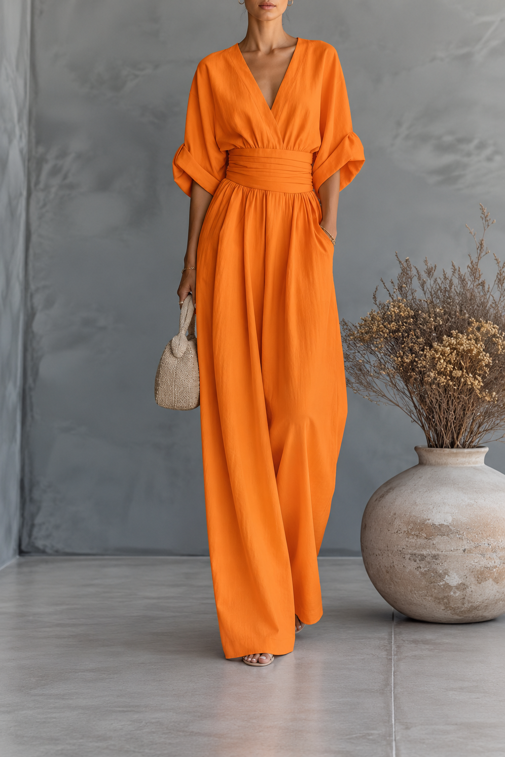 Risel | Mono elegante de pierna ancha