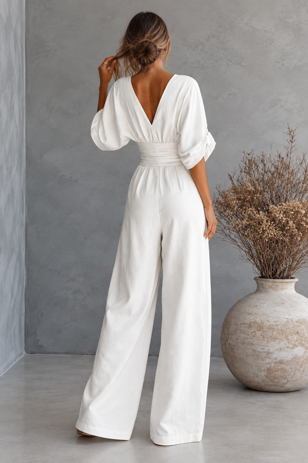 Risel | Mono elegante de pierna ancha