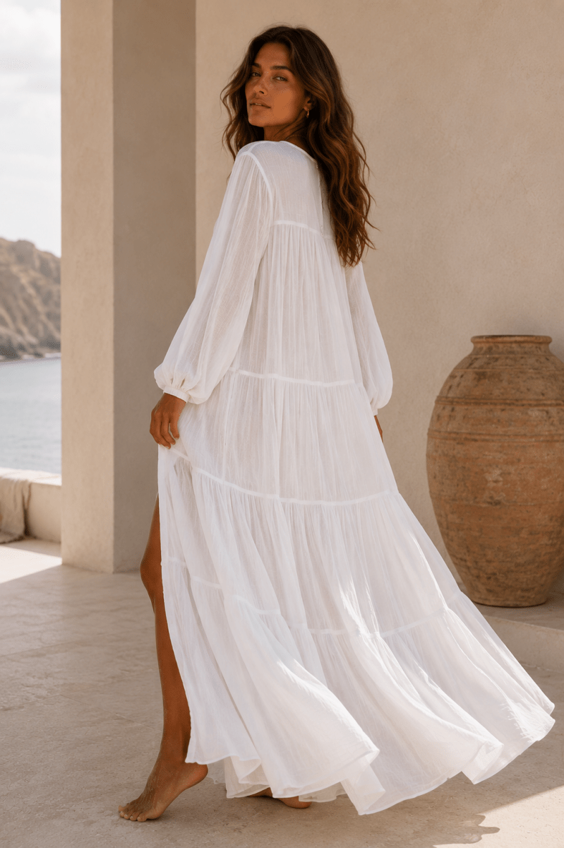 Alba - Dress Blanco - Bianca Salvat