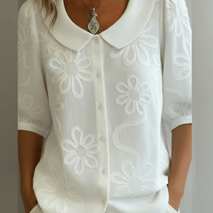 Elegante Elisa-blouse Blanca - Bianca Salvat