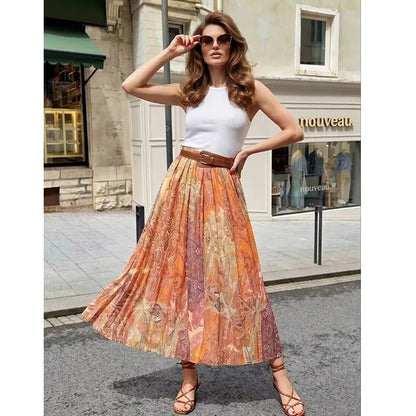Falda Bohemia - Mar XS - Bianca Salvat