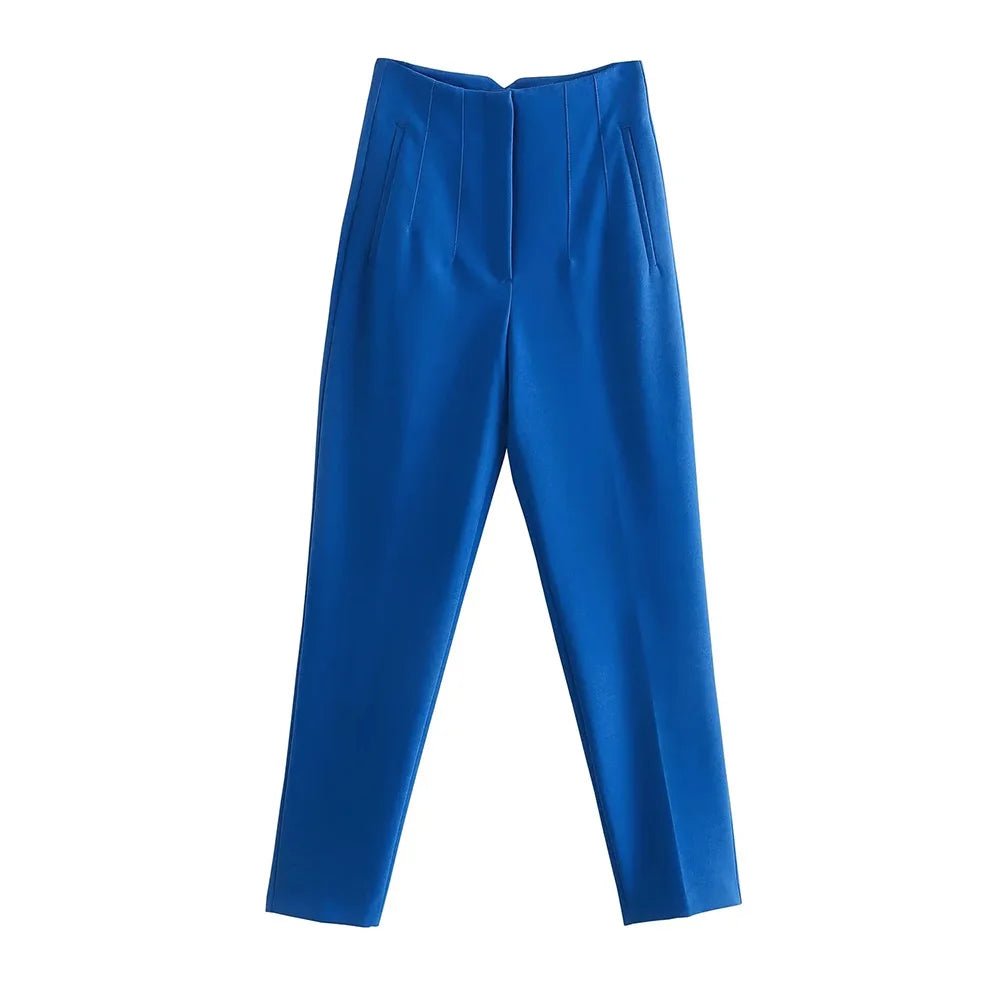 Pantalón Ivory Azul - Bianca Salvat