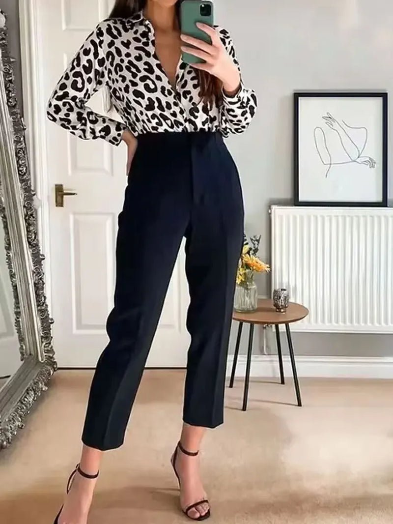 Pantalón Ivory Azul - Bianca Salvat