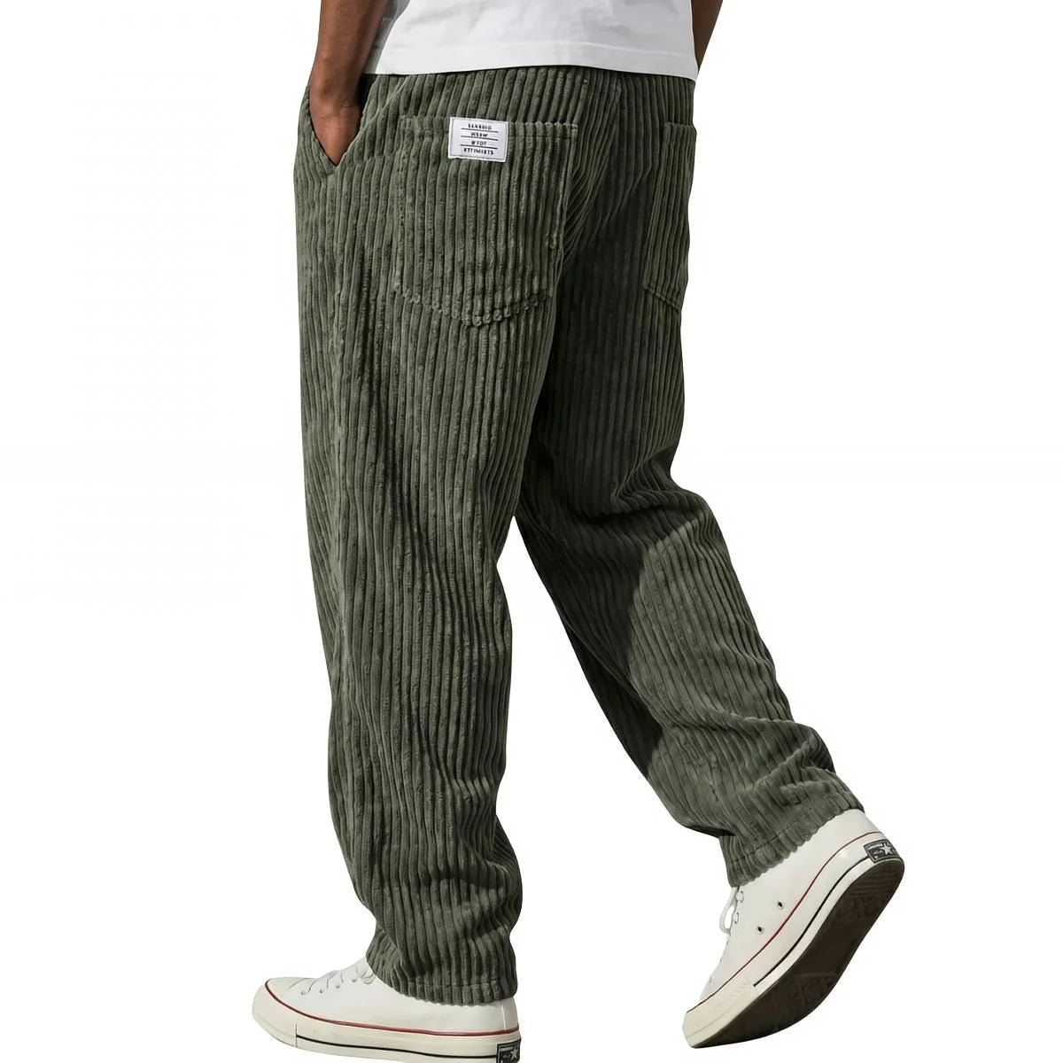Adriano | Pantalones de terciopelo acanalado