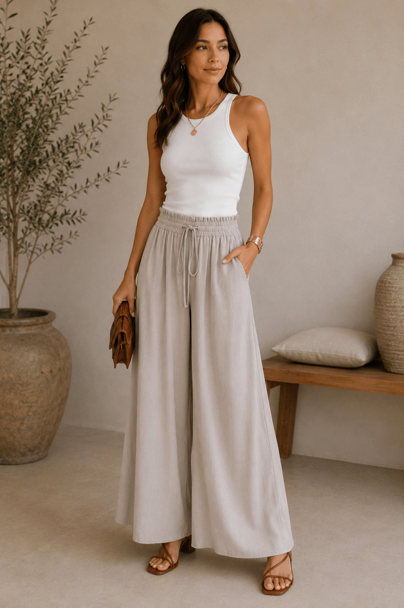 Pantalones Falda - Carla S - Bianca Salvat