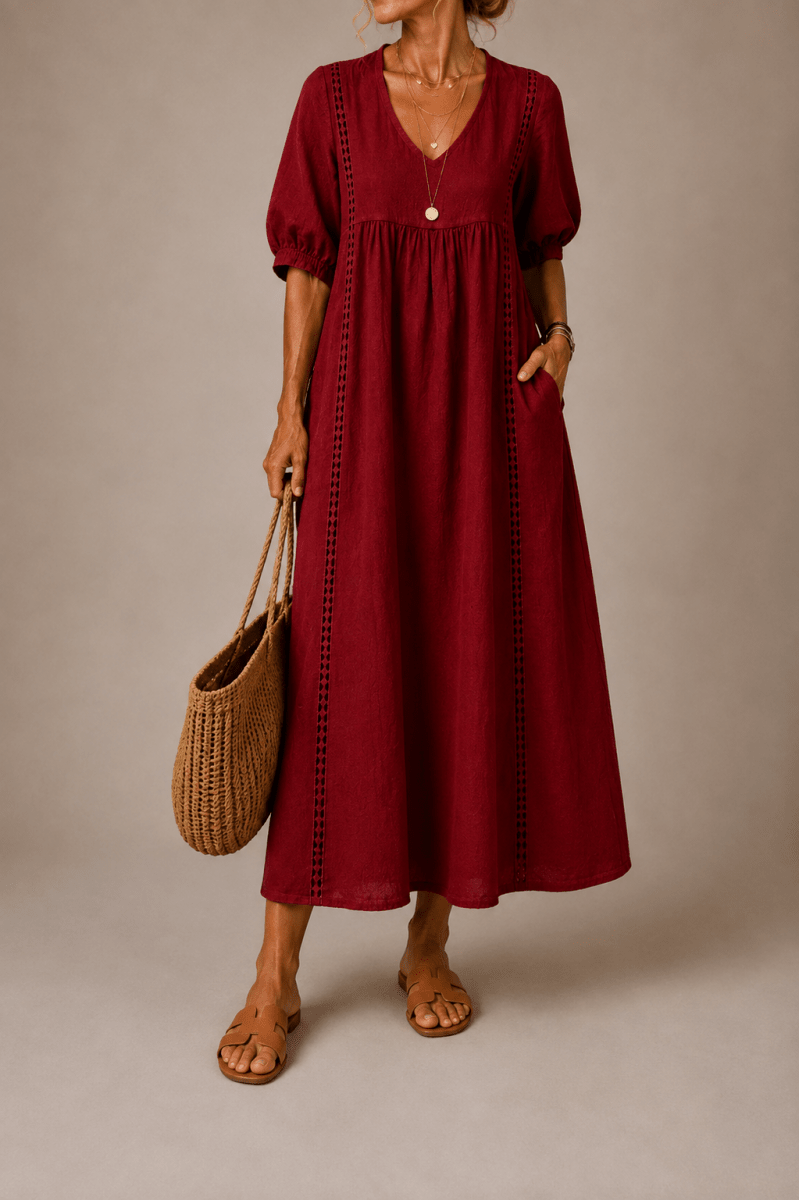 Sefi | Vestido Rojo - Bianca Salvat