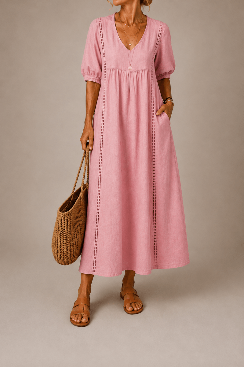 Sefi | Vestido Rosa - Bianca Salvat