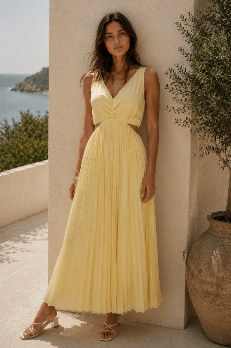 Vestido Aura Cherry Rojo - Bianca Salvat